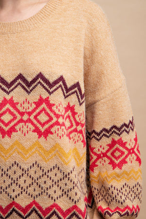 Taytum Printed Sweater