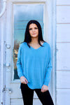 So Clouded Longsleeve Top Lt. Blue