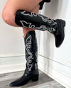 Going Down Cowgirl Boots Black