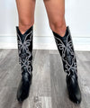 Going Down Cowgirl Boots Black