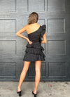 Taking Time Mini Dress Black