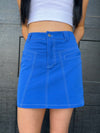 Power Play Skirt Blue