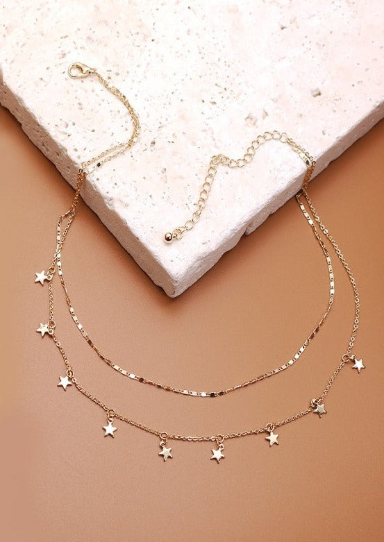 Star Necklace Gold