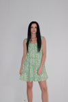 Look My Way Leaf Printed Mini Dress