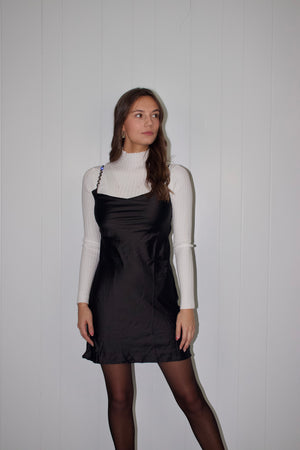 Pretty Perfection Mini Dress Black