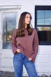 Keep Trying Ribbed Knit Sweater Mocha