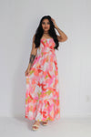 Sun-drenched Printed Maxi Dress