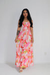 Sun-drenched Printed Maxi Dress