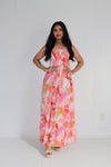 Sun-drenched Printed Maxi Dress