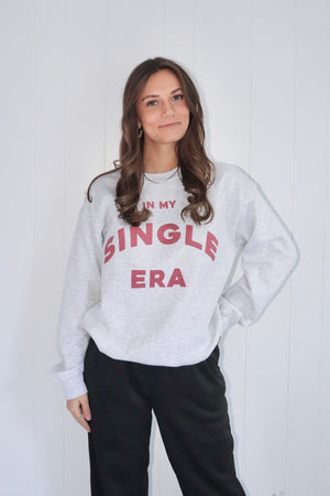 Single Era Oversized Sweatshirt Grey