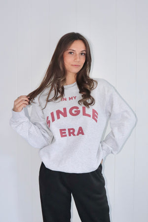 Single Era Oversized Sweatshirt Grey