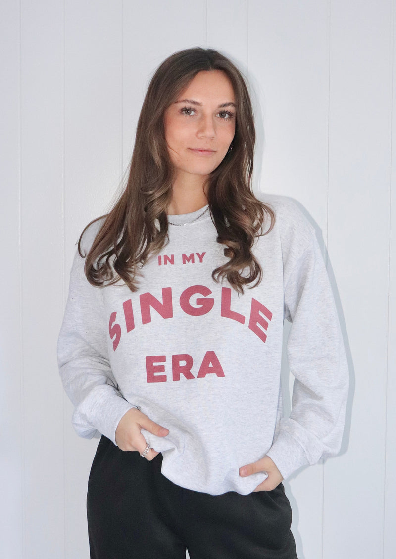 Single Era Oversized Sweatshirt Grey