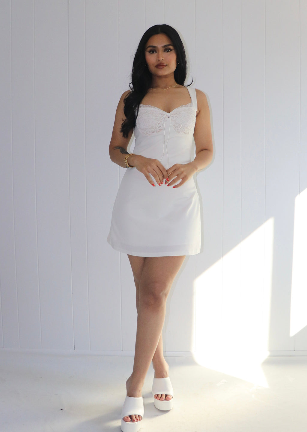 Classic Glam Bodycon Mini Dress