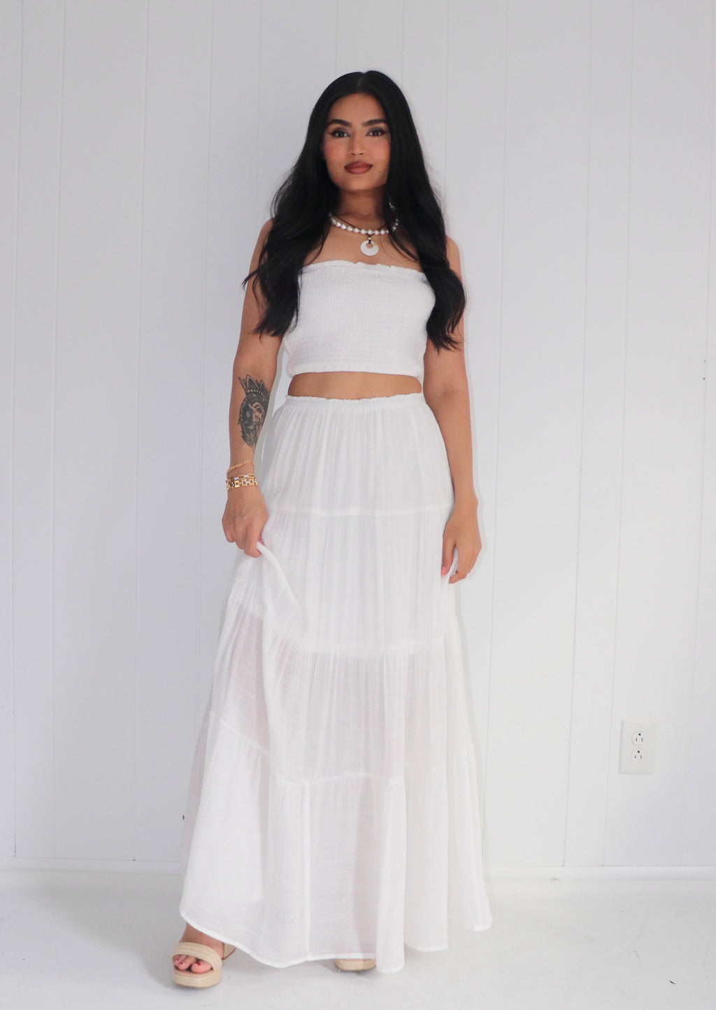 The Moment Maxi Skirt Set