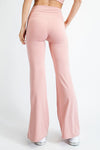 "All Along" Flare Leggings - Lt. Pink (S-3X)