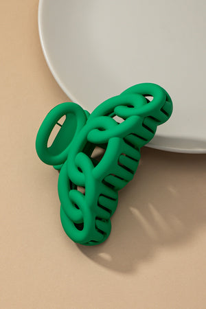 "Hair You Are" Chunky Link Claw Clip - 5 Colors