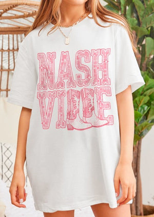 Nashville Boots Graphic Tee