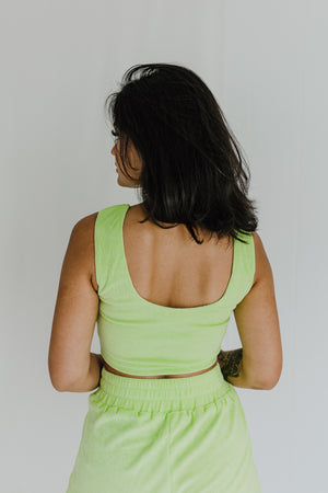 "Mellow Out" Lime 2-Piece