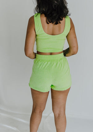 "Mellow Out" Lime 2-Piece