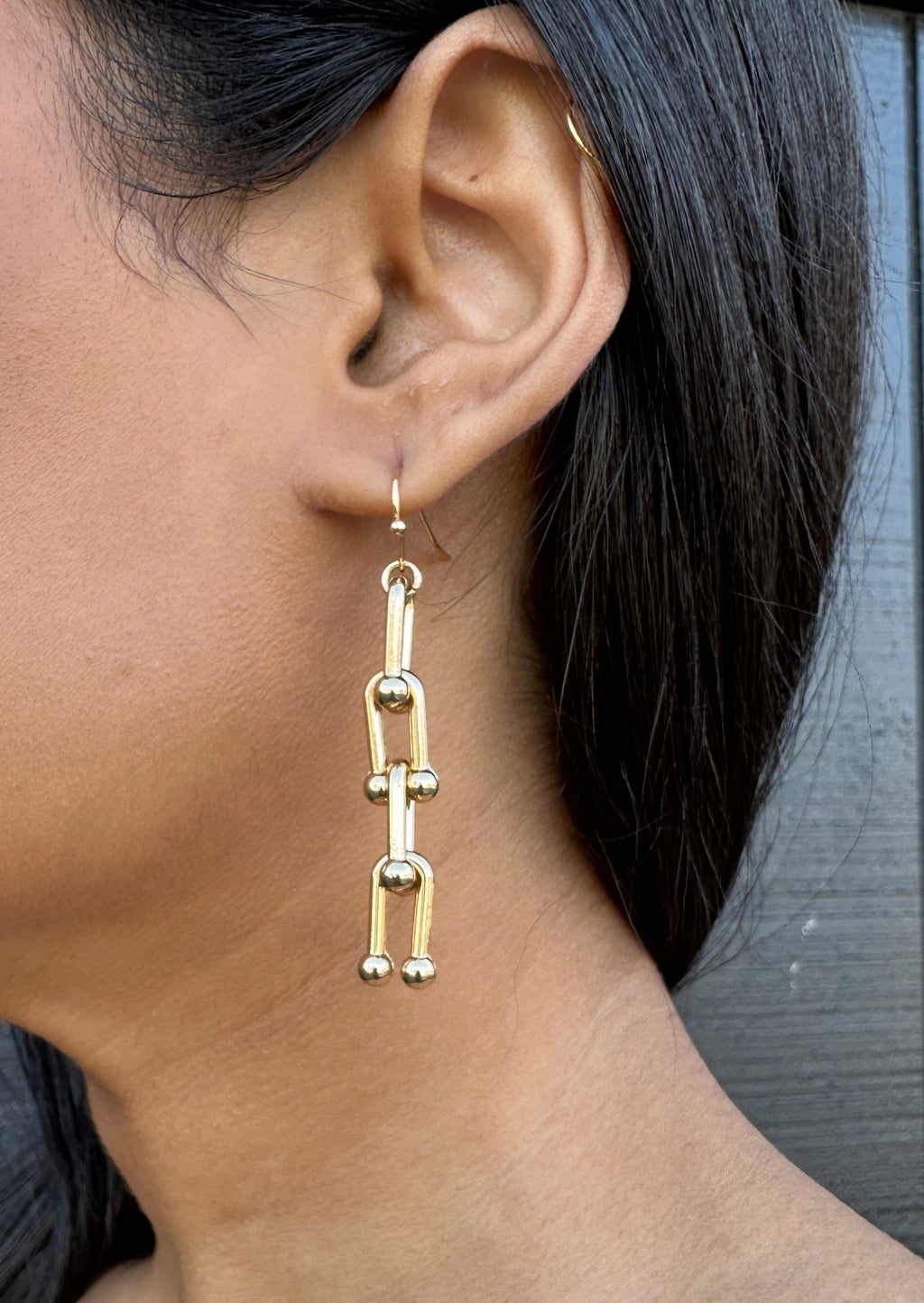 Dangle Chain Drop Earrings