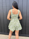 "Big Adventure" Paisley Romper - Sage