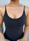 Being Yourself Active Romper Black