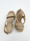 "All You Need" Woven Straw Platform Sandals