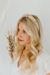"Hair Comes Trouble" Crystal Beaded Headband - 7 Colors