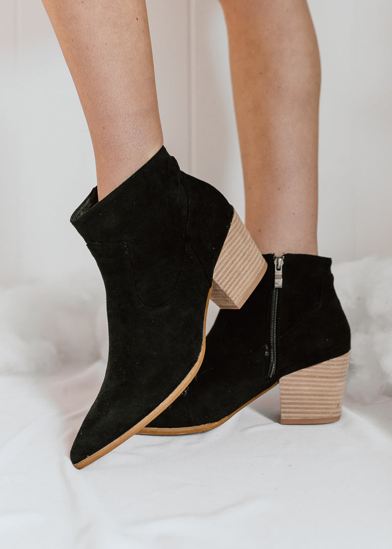"Already Gone" Ankle Booties - Black