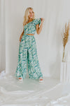 "Gotta Have It" Mint Printed 2-Piece